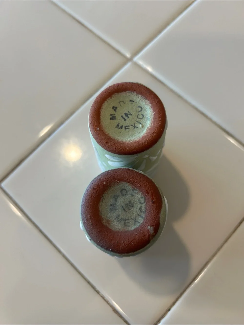 New set Talavera shot glasses